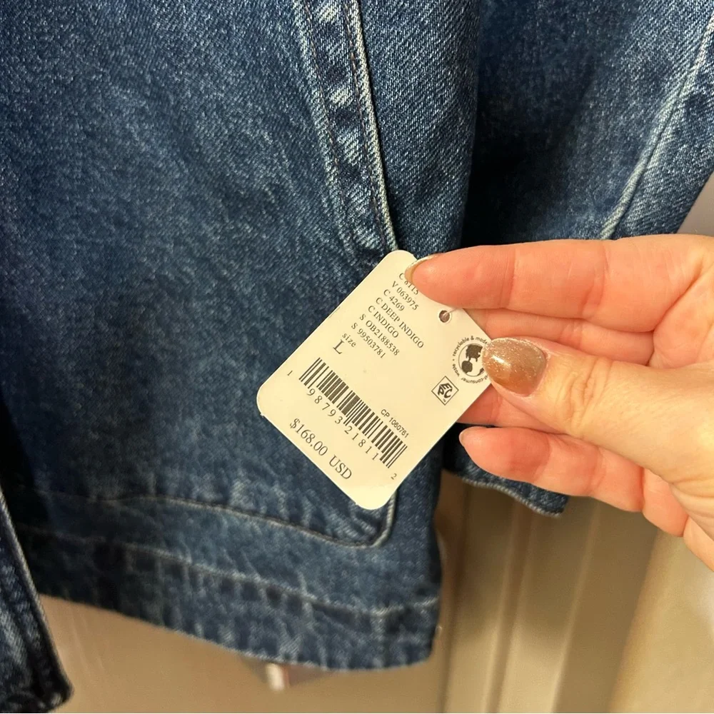 NWT Free People Mathis Denim Jacket - Picture 6 of 7